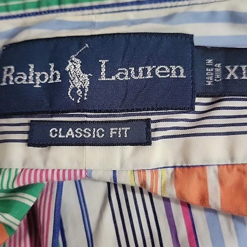 Polo Ralph Lauren Colorful Striped Shirt